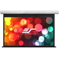 ELITE SCREENS plátno elektrické motorové 150" (381 cm)/ 16:9/ 186,9 x 332 cm/ case bílý/ 6" drop/ Fiber Glass