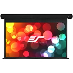 ELITE SCREENS plátno elektrické motorové 120" (305 cm)/ 16:9/149,6 x 265,7 cm/hliníkový case černý/20" drop/Fiber Glass