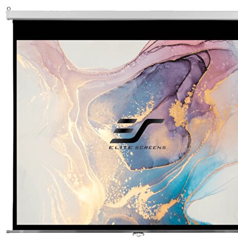 ELITE SCREENS plátno roleta 100" (254 cm)/ 4:3/ 152,4 x 203,2 cm/ Gain 1,1/ case bílý/ Fiber Glass/ slow retract